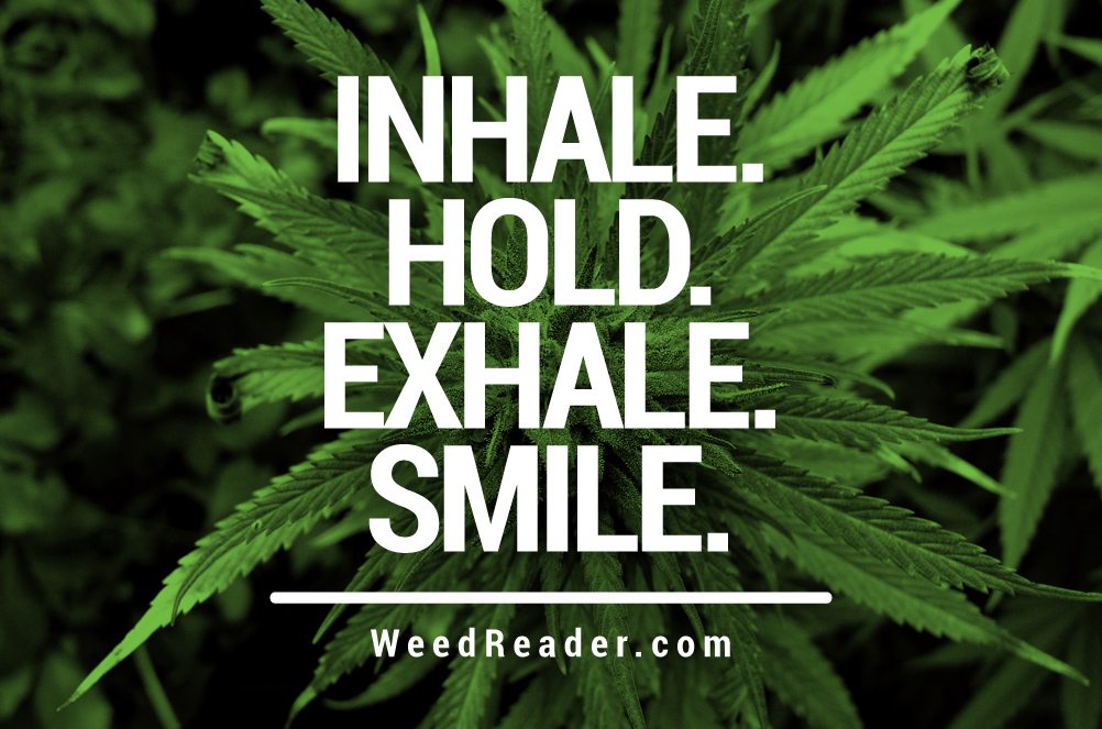 Inhale. Hold. Exhale. Smile