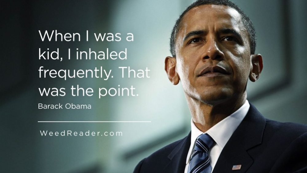 When I was a kid I inhaled frequently. That was the point