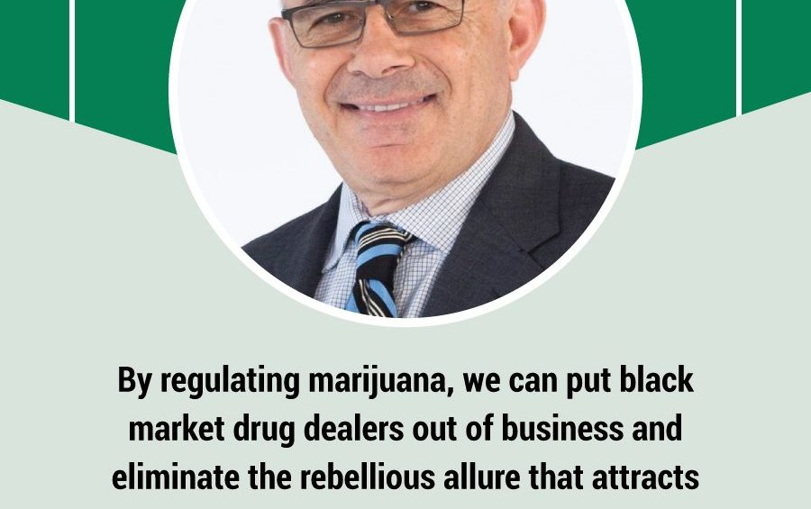 By regulating marijuana we can put black market drug dealers out of business and eliminate the rebellious allure that attracts young people. Sal Albanese