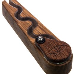 wooden hand pipe for smoking, by Monkey Pipe