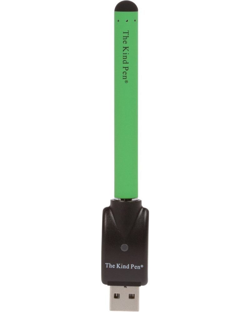 "Slim" Oil Vape Pen Connected to Charger