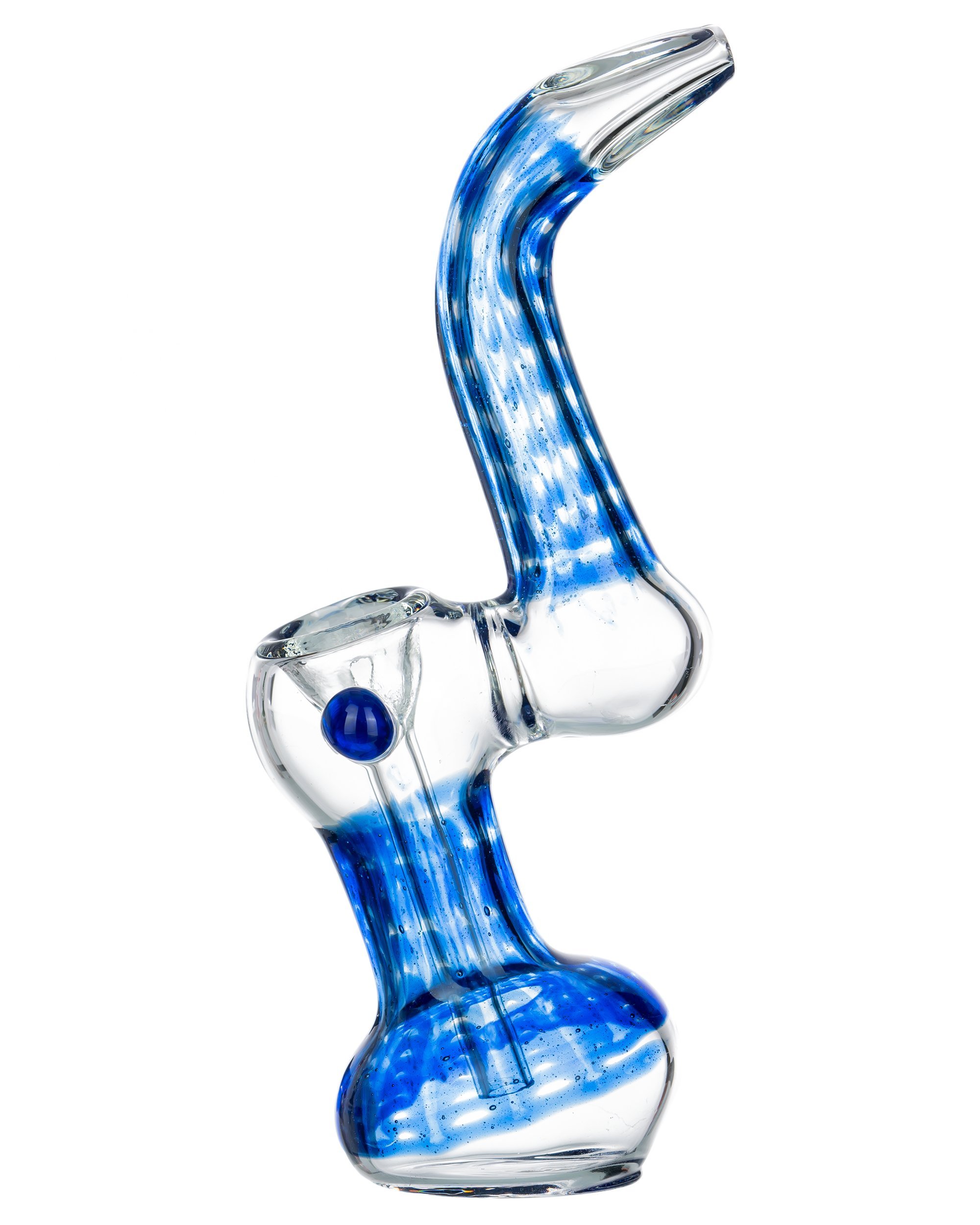 dankstop raked bubbler blue 4 DankStop Bubbler