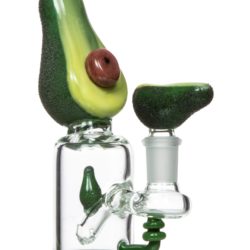 Avocado bong by empire glassworks