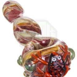 Empire Glassworks - Frog Themed Hand Pipe