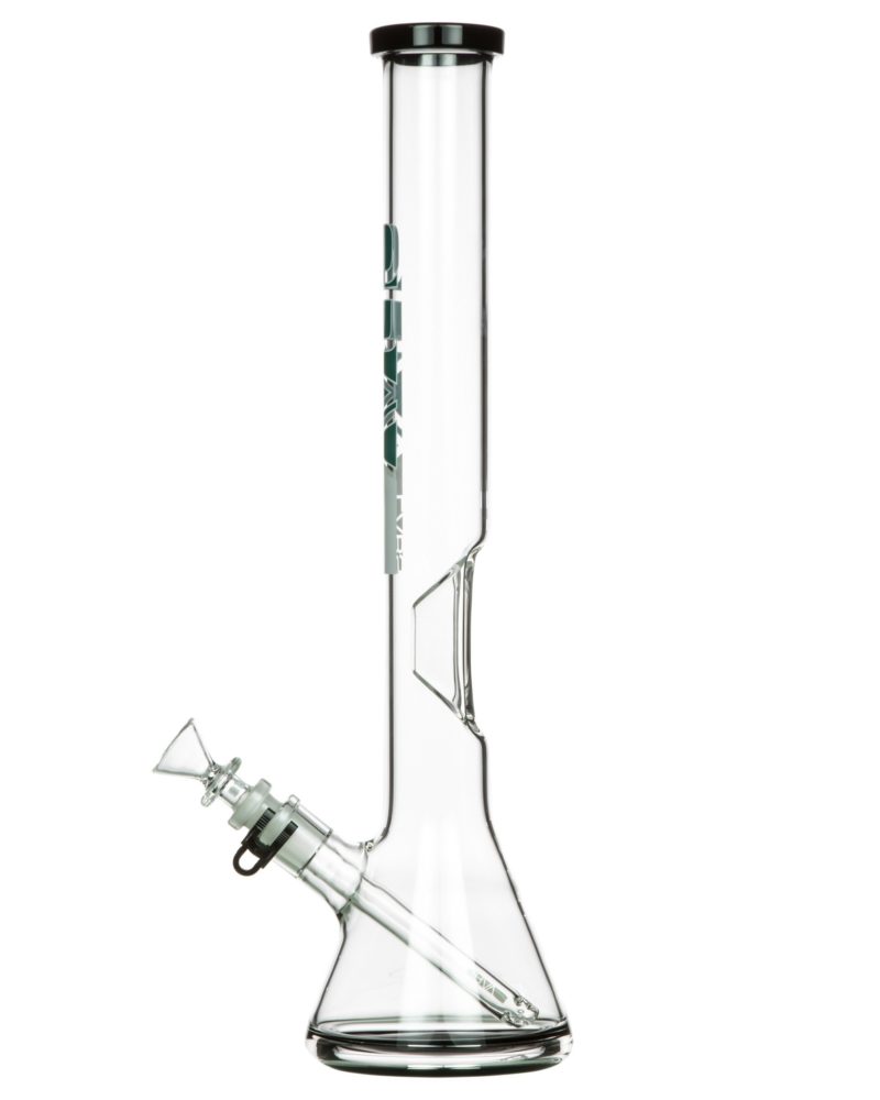clear glass bong by grav labs