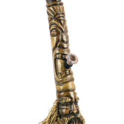 Indonesian Hand Carved Bamboo Bong