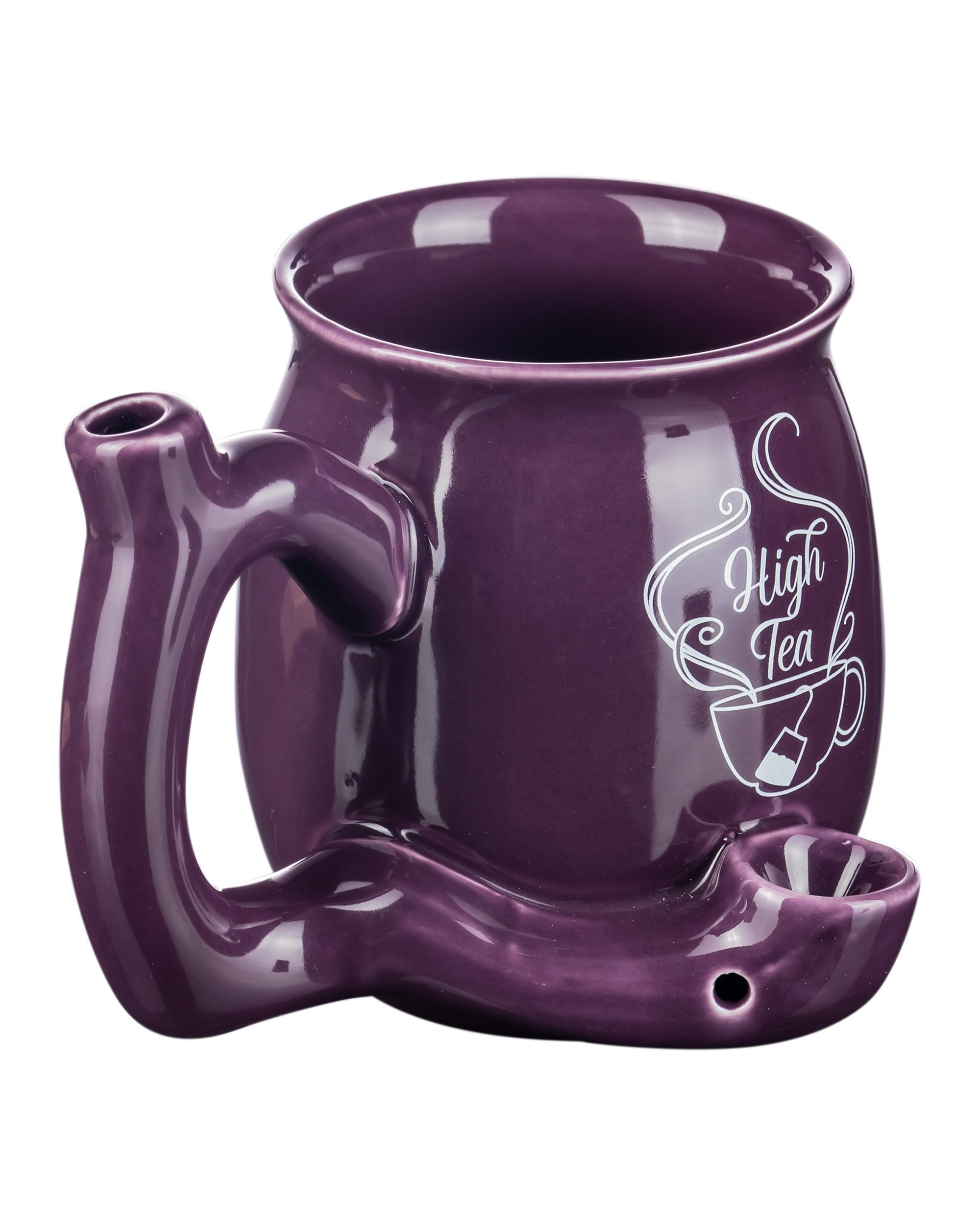 prt high tea small ceramic mug 03 purple Small Pipe Mug