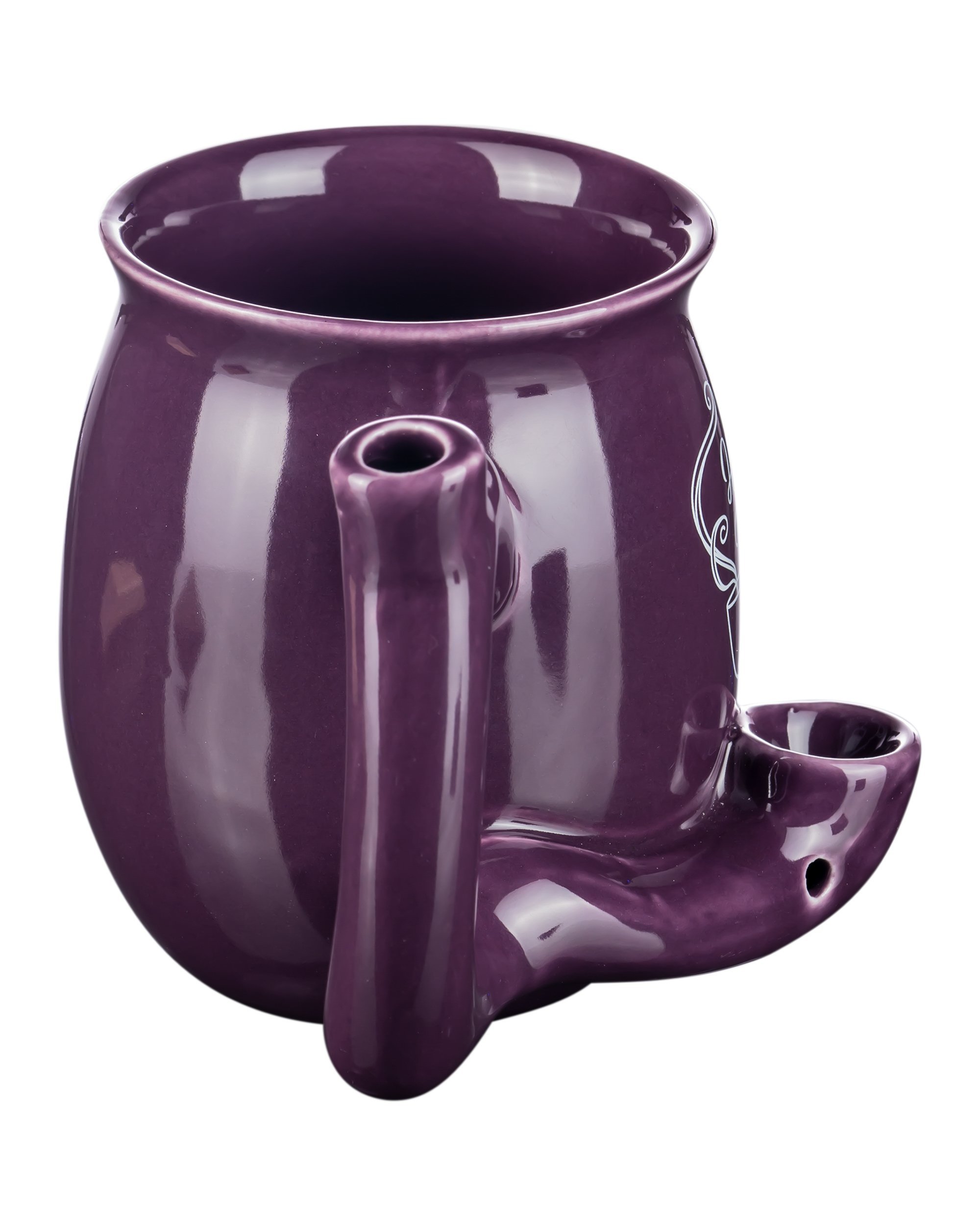prt high tea small ceramic mug 04 purple Small Pipe Mug