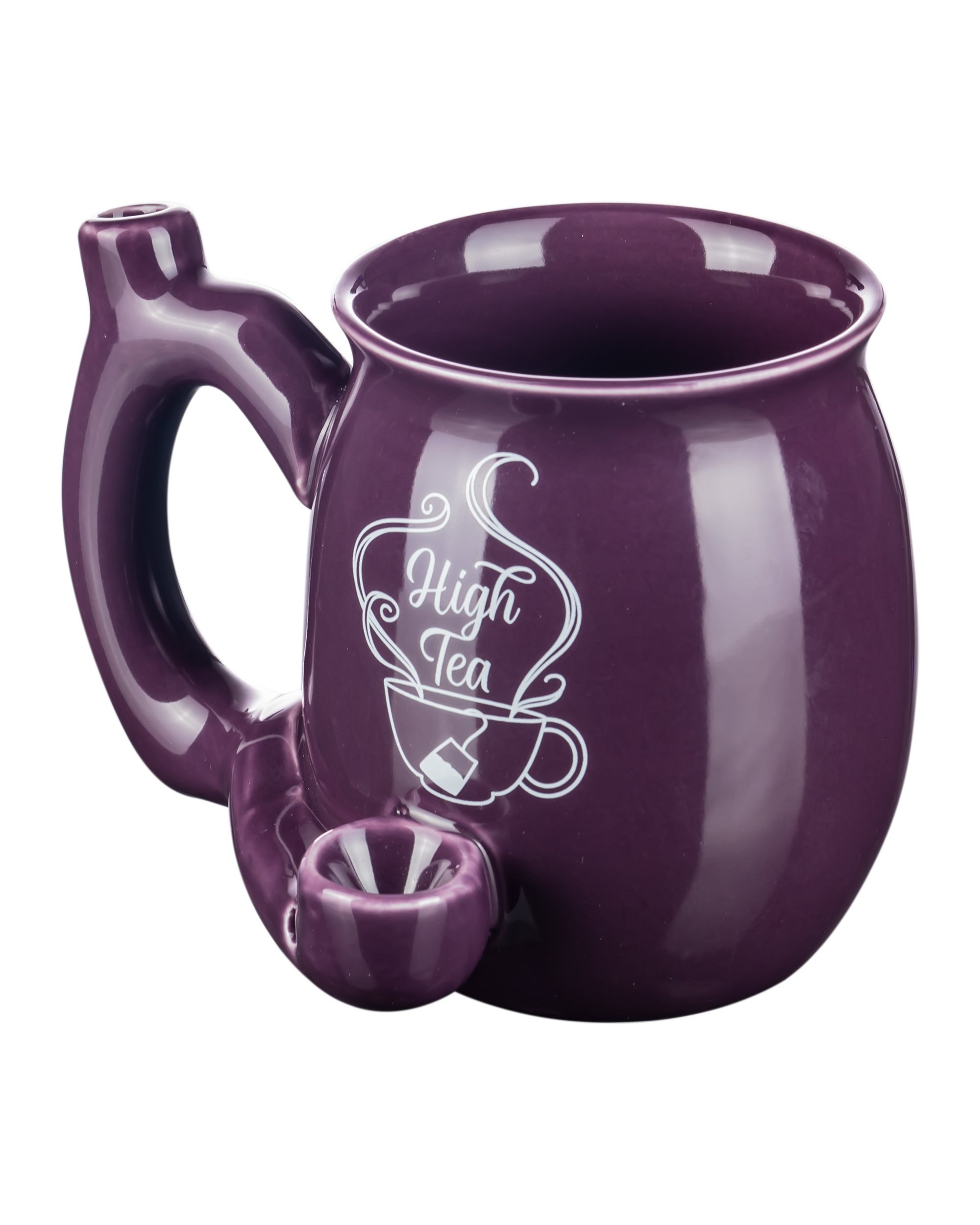 prt high tea small ceramic mug 07 purple Small Pipe Mug