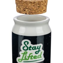 "Stay Lifted" Stash Jar