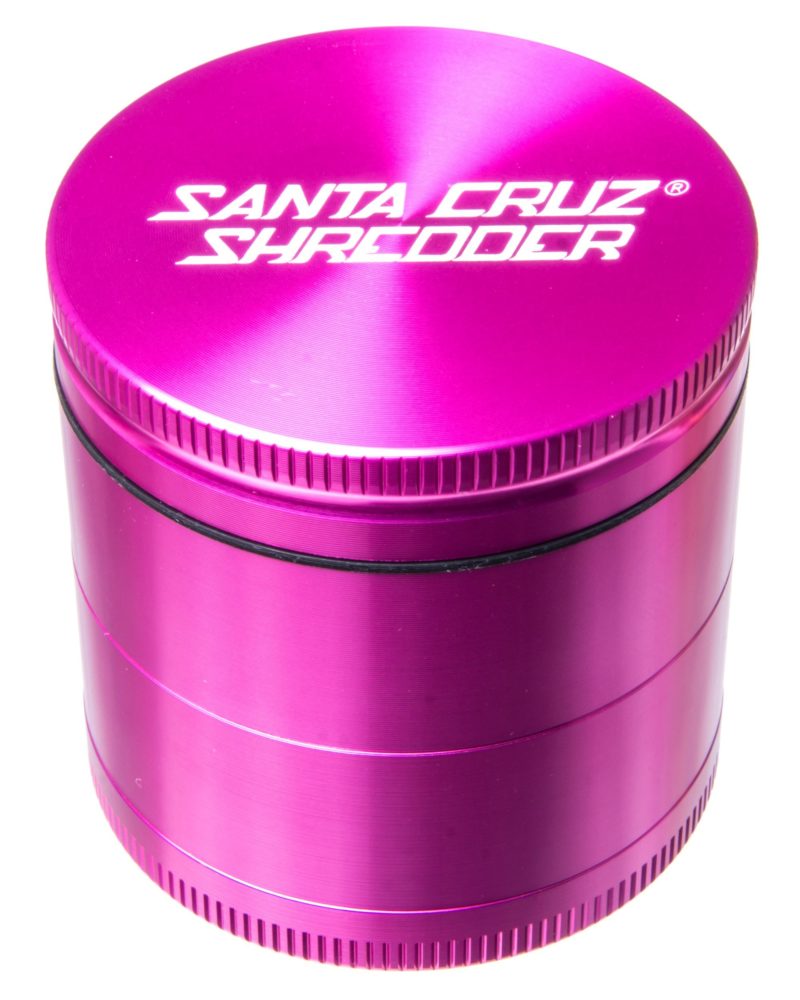 Santa Cruz Shredder - Medium 4 Piece Herb Grinder