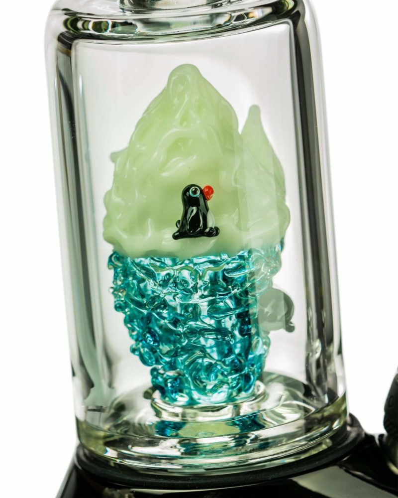 empire glassworks avenge the arctic uv glass attachment for puffco peak glass adapter eg p10626 12753619091530