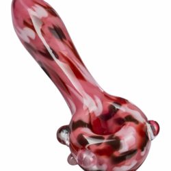empire glassworks camo pattern glass spoon pipe pink hand pipe eg 1944 pi 12788091748426