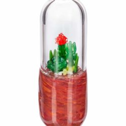 empire glassworks red succulent hand pipe hand pipe eg 2218 13340536373322