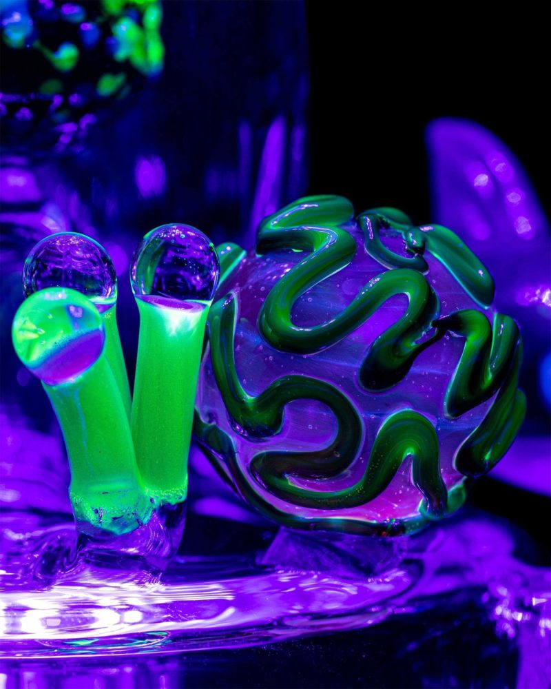 empire glassworks self illuminating aquatic themed rig dab rig eg 2003 12546922577994