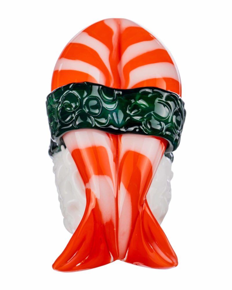 empire glassworks shrimp nigiri sushi hand pipe hand pipe eg 2124 13376087556170