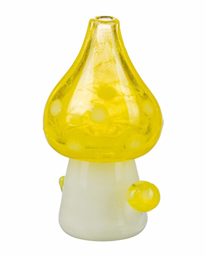 empire glassworks uv mushroom carb cap sunshine yellow carb cap eg 2030 13341553786954