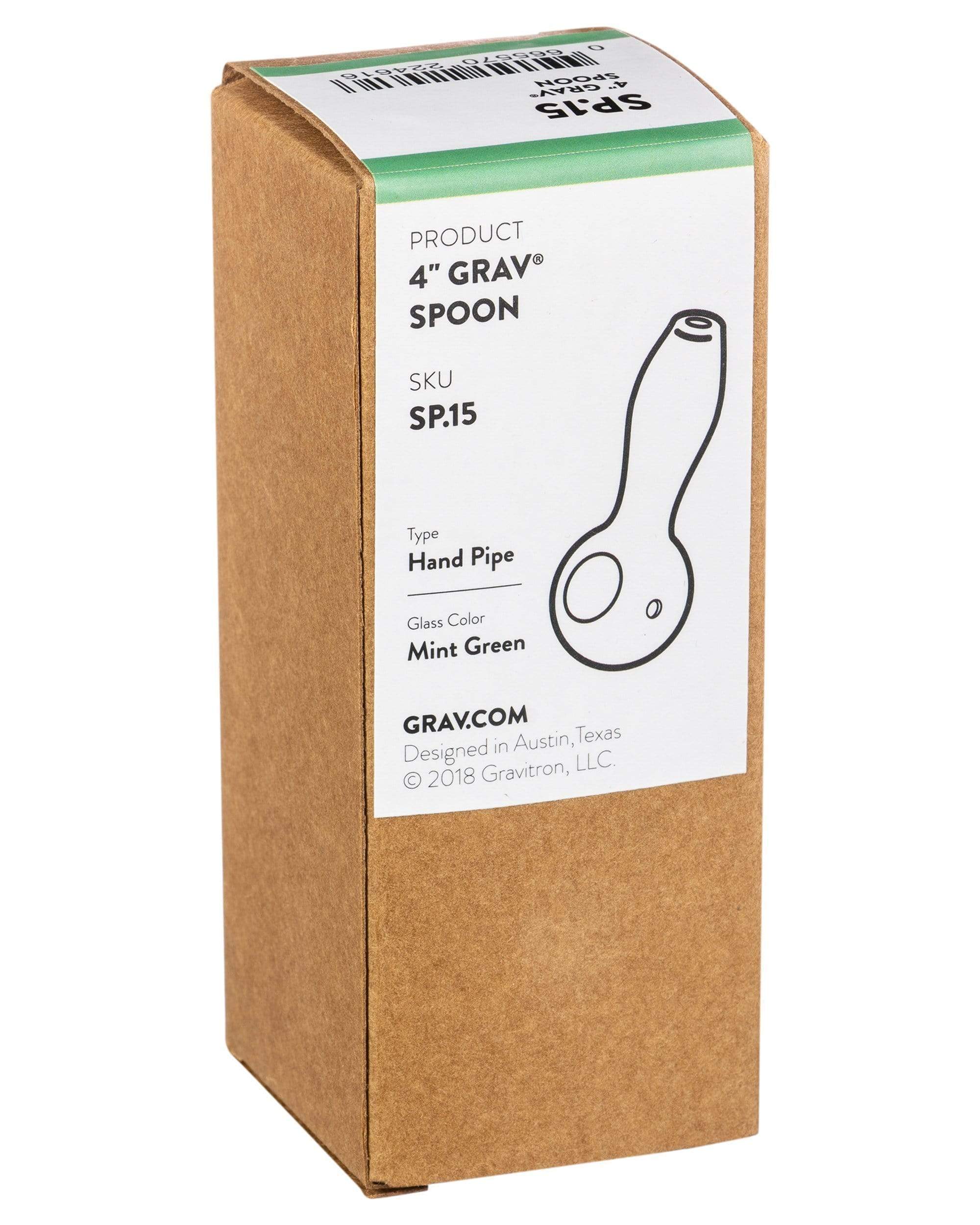 grav labs classic spoon pipe hand pipe 12788761526346 Grav Labs Classic Spoon Pipe in Jade Box