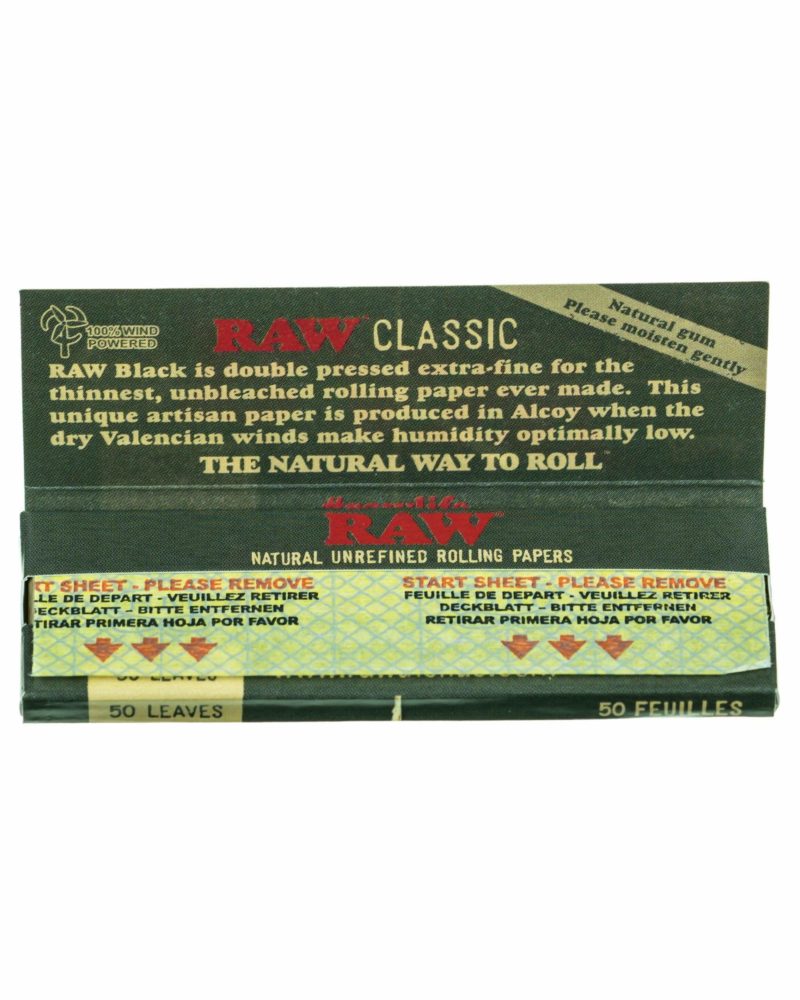 raw black papers rolling papers 29519521301